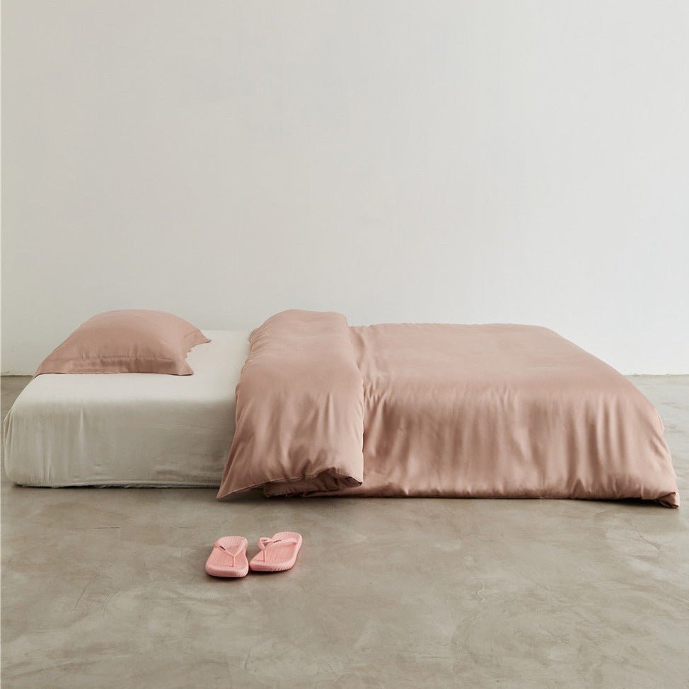 Silky Solid Tencel Duvet Cover