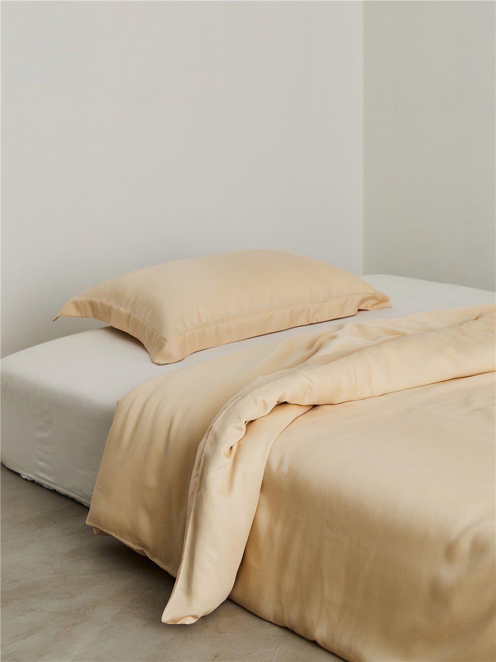 Silky Solid Tencel Duvet Cover