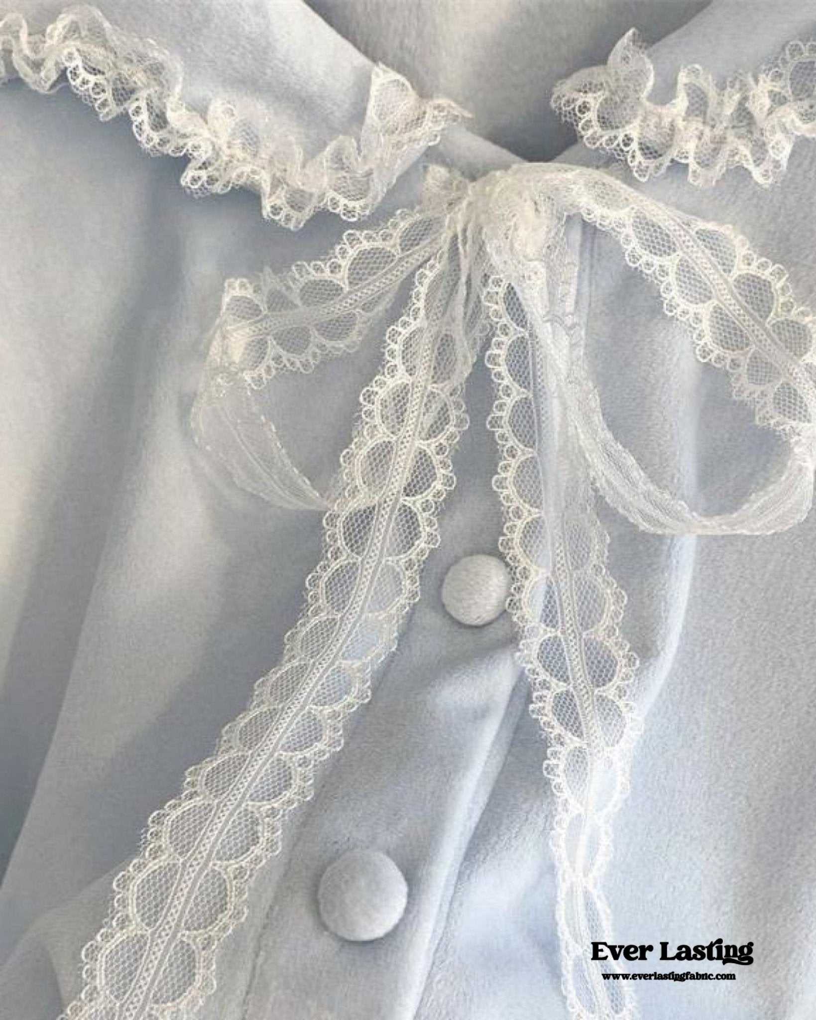 Rosy Velvet Coquette Lace Pajama Set / Pink
